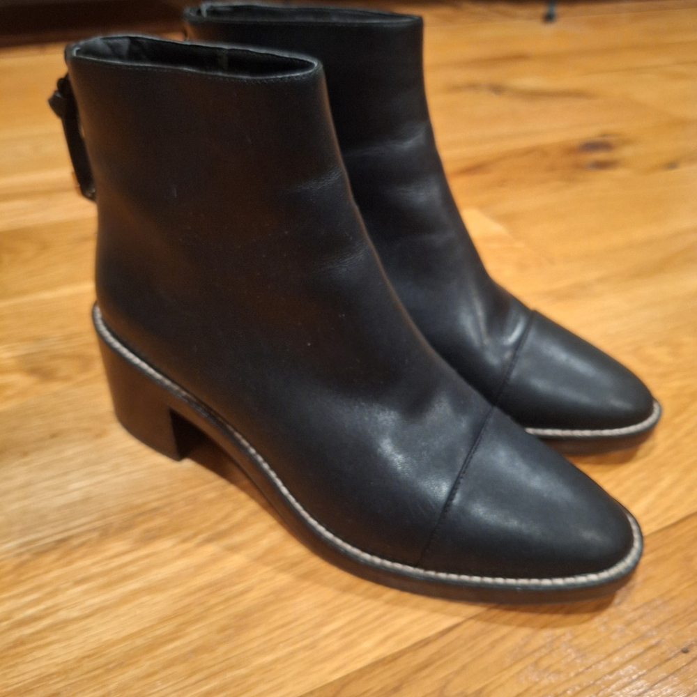Cole Haan Winnie Grand Bootie Black Womens Sz 7B Boots Waterproof Shoes
